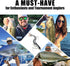 TRUSCEND Easy Catch Swimmax Fishing Lures, Magic Noisy Turbulent Wiggling Action for More Bites, Must-Have