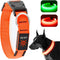 Light Up Dog Collar, Adjustable LED Dog Collar Rechargeable Waterproof for Night Walking, Glow in The Dark for Medium