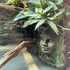 Tfwadmx Aquarium Decoration Statue, Fish Tank Resin Ancient Roman Ruins Ornament for Fish and Crabs