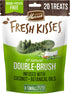 Fresh Kisses Natural Dental Chews Infused With Coconut For Tiny Dogs 5-15 Lbs - (Pack of 6) 20 ct. Bags by Merrick