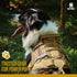 OneTigris Tactical Dog Harness Vest, XL Brown, Military No-Pull Service Dog Vest with Handle for Walking & Training