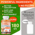 StrellaLab Omega 3 Fish Oil Pills for Dogs (180 Ct) - No Fishy Smell Softgels - Supports Joints, Brain, Heart Health