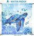 Water-resistant Beach Blanket, Sandproof Mat with Corner Pockets for Beach Festival, Picnic, Travel, Camping