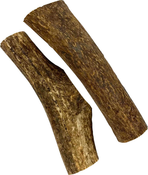 Premium All-Natural Grade A Elk Antlers for Dogs, No Additives, No Preservatives, Made in USA (Large/XL)