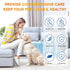 Pet Grooming Deodorizing Wipes for Dogs & Cats, Essential Supplies Set: Teeth, Ears, Eyes, Paw Cleaner, Balm, Rinse