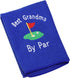 JXGZSO Grandma Golf Towel, Embroidered Gift for Best Grandma by Par Golf Towel