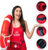 3 Pack Pack Pack Set ASA TECHMED Lifeguard Fanny With Whistle Lanyard - Baywatch Style First Aid Hip w/Adjustable