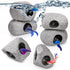 6 Pack Aquarium Decoration Rock Caves, Betta Fish Tank Hideaway, Stones House Decor for Cichlid Shrimp Territorial Fish