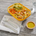 ZOKU Pocket Utensil Set - Charcoal Stainless Steel Fork, Knife & Spoon Nest in Hygienic Case for Travel
