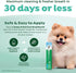 TropiClean Fresh Breath TripleFlex Toothbrush - 360-Degree Dog Dental Cleaning for Small & Medium Dogs