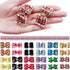 PET SHOW 50pcs Small Dog Hair Bows with Rubber Bands for Grooming Costumes