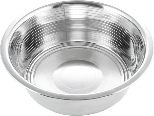 HB Pet Feeder Stainless Steel Dog Bowls Replacement Food Bowl, 8.25" Diameter, 2.8",Height for Raised Feeder/Pet Water Metal Bowls (7 cup, Double Pack)
