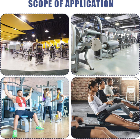 Magnetic Weight Stack Pin, 0.31 Inch Diameter Weight Loading Pin with Pull Rope for Gym Dropset Weight Machine