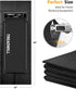 Foldable Rubber Treadmill Mat - Exercise Bike Mat with Waterproof Non-Slip Shock Absorption, Exercise Equipment Mat
