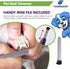Claw Master Lighted Pet Nail Clippers, Precise Trimmer & Cutter for Dogs & Cats, Includes Safety Guard & Nail File