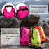 HUT Swim Buoy Dry Bag - Premium Safety Tow Float and Watertight Dry Bag for Open Water Swimmers