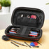 Sentinel 6 Dart Case - Holds Extra Accessories, Tips, Shafts and Flights, Compatible with Steel Tip and Soft Tip Darts,