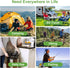 100 8 5-8 Portable Toilet Bags, Drawstring Biodegradable Camping Potty Bags Gallon Waste Bags for Gallon Bucket Toilet