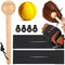 TOBWOLF 10PCS Baseball Glove Break-In Kit for Adult Youth, Includes Mallet, Wrap Band, and Practice Ball
