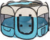 Pet Puppy Dog Playpen, Portable Foldable Cat Tent Crates Cage, Indoor Outdoor Playground 29x16 Pop Up Pet Play Pen