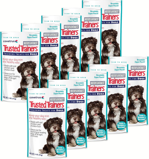 NutriSentials Trusted Trainers Training Treats for Dogs - Soft Chicken Flavor Treats for Small, Medium & Large Dogs -