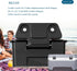 Ig-loo Coolers Hinge Replacement Parts, 2 Pack Latch for 25, 52, 72 Qt BMX Coolers with 4 Screws, Outdoor Cooler Hinges