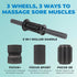 3-in-1 500 lbs, 4 4 24 inches Chirp Muscle Roller - Customizable Recovery Massager for Targeted Deep Tissue Massage