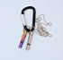 Real Sic Steel Emergency Whistle Keychain, Loud Portable Safety for Survival, Hiking, Camping