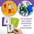 PE Equipment - Kids Workout Exercise Cards for Fun Indoor Recess Activities, Elevate Kids Fitness with Workout Equipment