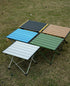 Ultralight Silver Compact Folding Camping Table (Size S)