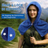 GASRONS (2-Pack) Cooling Hoodie Towels - Reusable, Sweat-Absorbing Cooling Wrap for Neck & Face. Instant Cold Towel