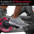 Pedals for Regular Shoes Compatible with Peloton Bike & Bike Plus, Extra Large Fit Replacement Pedals Adapter