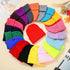 JaGely 20 Pcs Knit Beanies Bulk, Colorful Winter Cuffed Beanies, Unisex, Warm Soft Winter Gifts, 20 Colors