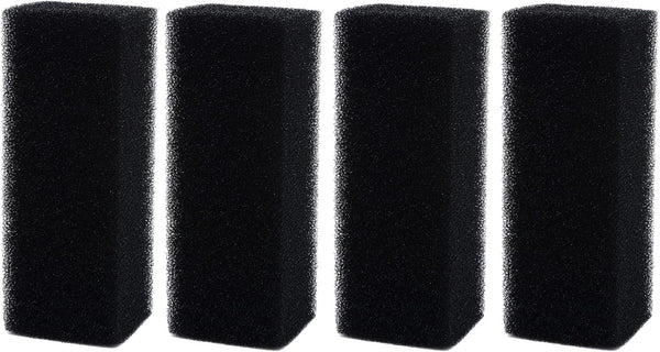 ALEGI Aquarium Bio Sponge Filter Media, Replacement Foam Insert for 110 Filters, 30 PPI (AC110-4pcs)