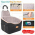 35lbs COCASES Dog Car Seats for Small Medium Dogs, Dog Booster Car Seat, Detachable and Washable Carseat Pet Bed