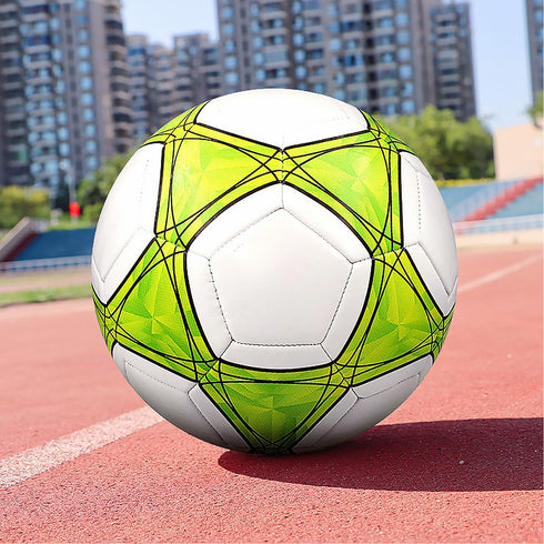 Soccer Ball Size 3, 4, 5 Soft PU for Practice Training, Gift for Boys Girls, Comes with Pump and Needle