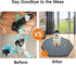 24" 8 Washable Pee Pads for Dogs, Pet Playpen Mat Octagon Panels Puppy Pads for Whelping Potty Housebreaking