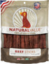 Loving Pets Natural Value Beef Sticks - Soft Jerky Dog Treats for