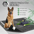 IMMCUTE Dog Pads Extra Large 36"X36", 30 Count, Charcoal Training Pads with Adhesive Strip