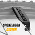 Venzo Bicycle Plastic Grip Tire Levers, Easy Removal Tool for Road, Mountain, BMX Bike Tires