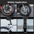 ROCKRBOS Bike Cable Lock with 2 Keys & 1 Mount Bracket, ABS Lock Shell for Bike/Gate/Scooter