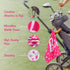 Shanker Golf Birdie Pink Towel - Funny Microfiber Waffle Golf Towel for Women - Perfect Gift & Accessories