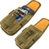 IronSeals Tactical Phone Holster Pouch, Molle Smartphone Case for 4.7"-6.9" with US Flag Patch for iPhone 16 Pro/15 Pro