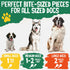 Zevy and Zoe's All Breeds Dog Treats, 11 oz, Rawhide Free Chicken Sticks Wrapped Dog Chews
