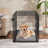 Bone Dry Striped Pet Cage Mat, XXX-Large 32 x 51, Gray
