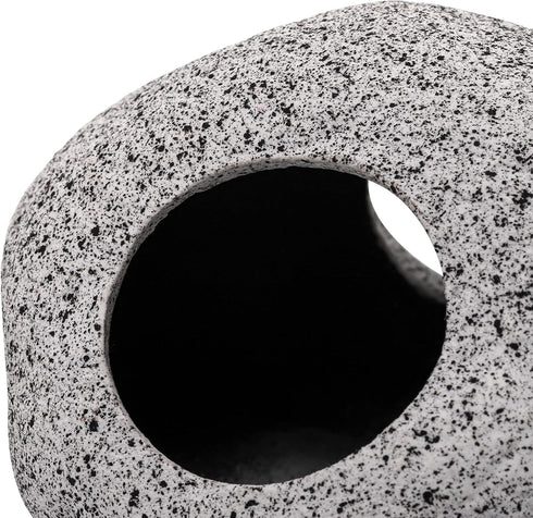 6 Pack Aquarium Decoration Rock Caves, Betta Fish Tank Hideaway, Stones House Decor for Cichlid Shrimp Territorial Fish