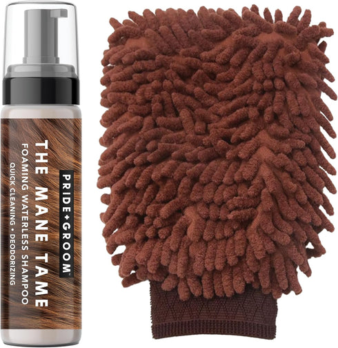 Pride and Groom THE MITT KIT: A Waterless Bath for Dogs -