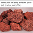 Tfwadmx Aquarium Red Lava Rock 10 Pack Fish Tank Volcanic Pumice Stones for Betta Tank Fish Shrimp (1.96''-3.14'')