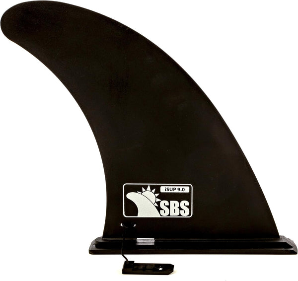 SBS 9" iSUP Fin, Quick Release Slide in Fin for Inflatable Paddleboard