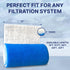 Premium Koi Pond and Aquarium Filter Media Roll, 12 inch by 1 inch Thick for Freshwater or Marine Aquariums